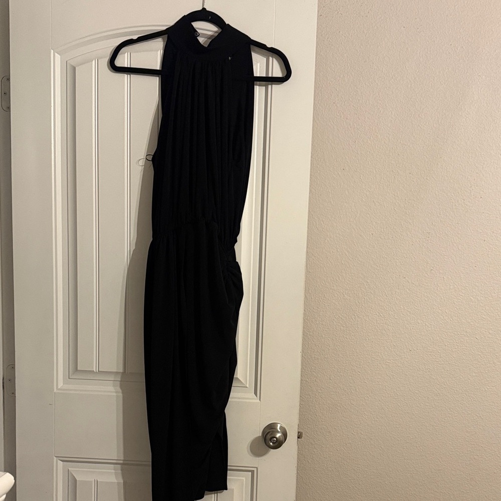 Zara Black Asymmetrical Dress